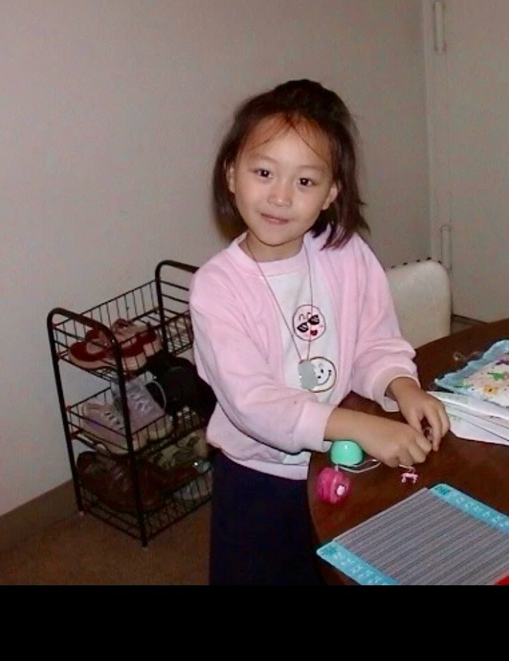 Lina as a child